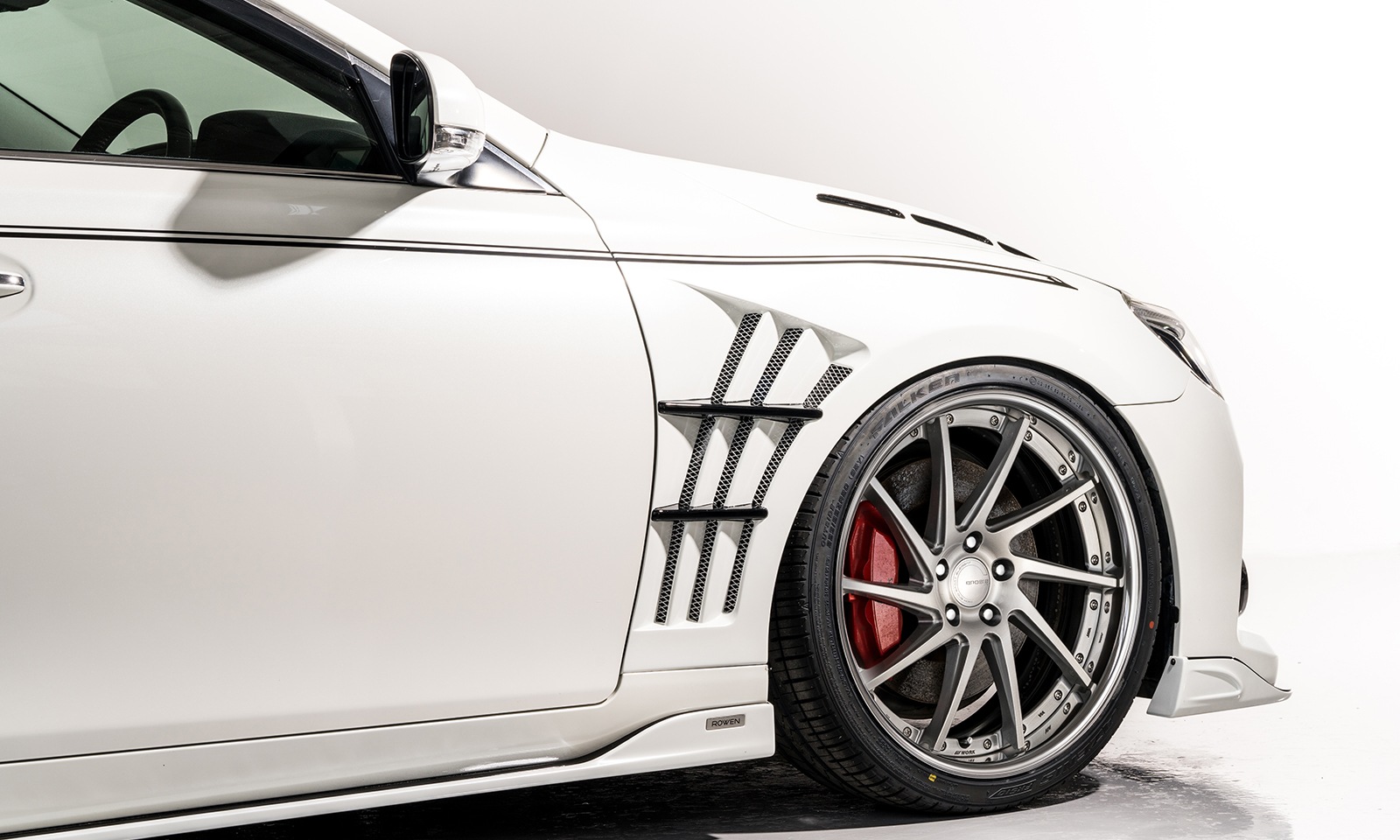 フロントフェンダー　130マークX G's * FRP