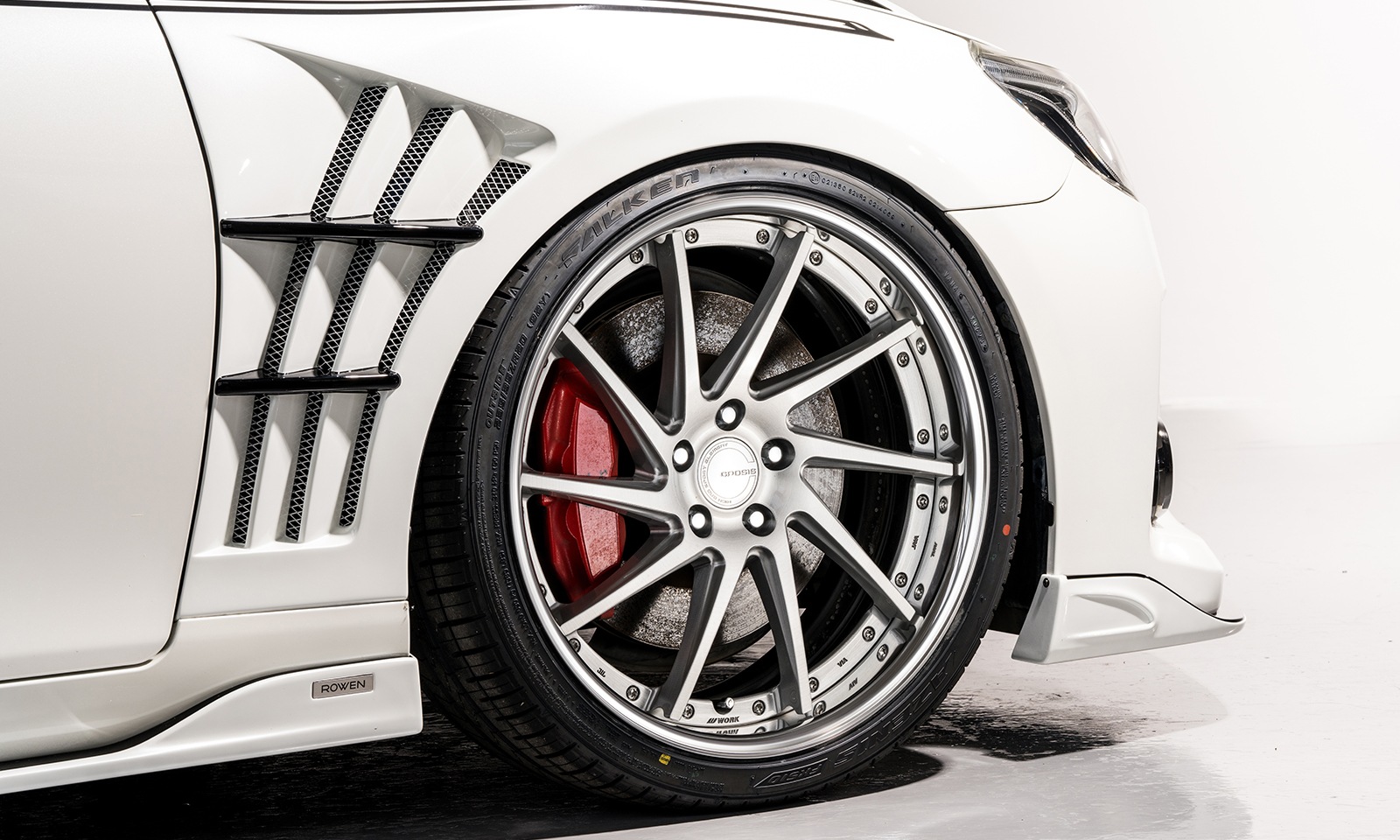 フロントフェンダー　130マークX G's * FRP