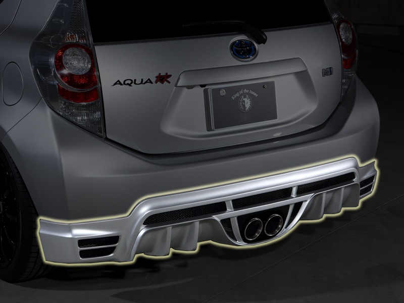 リアアンダースポイラー　10 AQUA 前期　*FRP