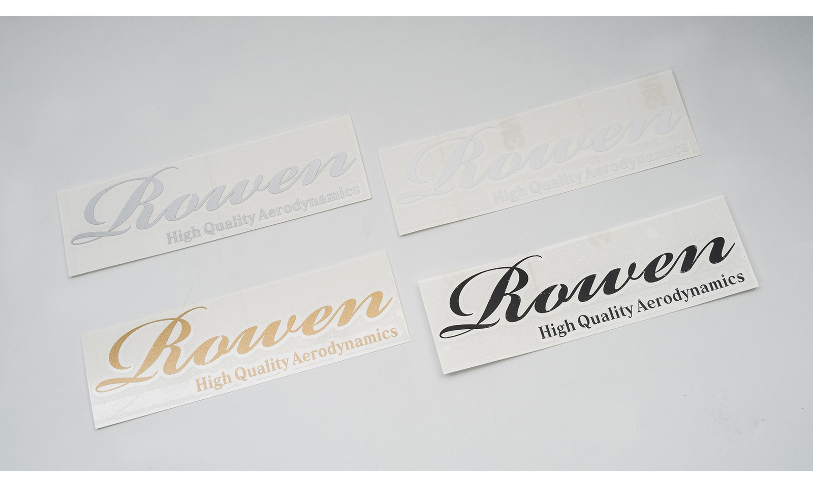 筆記体Rowenステッカー