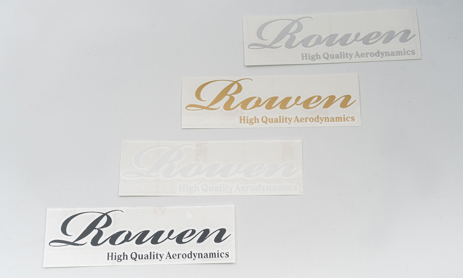 筆記体Rowenステッカー