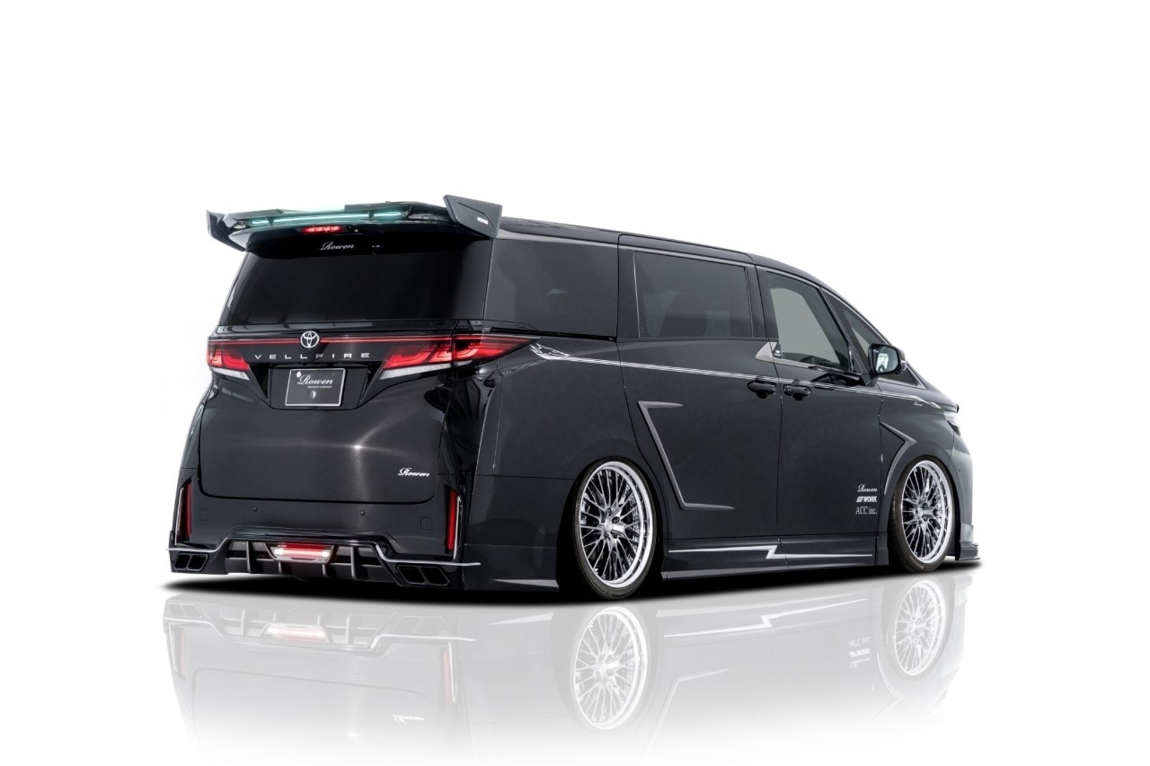 リアウイング *LEDライナー付 40ALPHARD *Dry Carbon