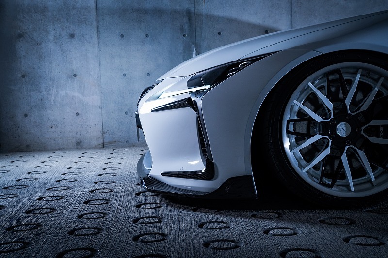 フロントスポイラー*LEDランプ LC500/LC500h Coupe *FRP *Carbon