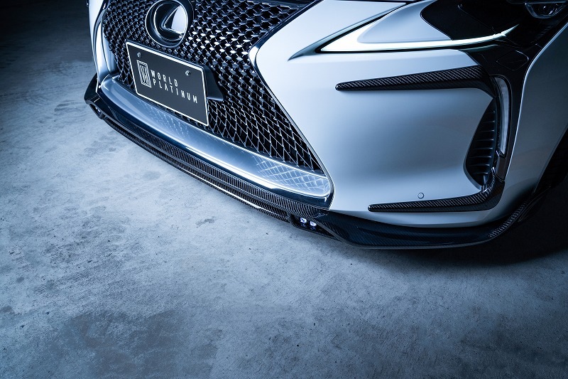 フロントスポイラー*LEDランプ LC500/LC500h Coupe *FRP *Carbon
