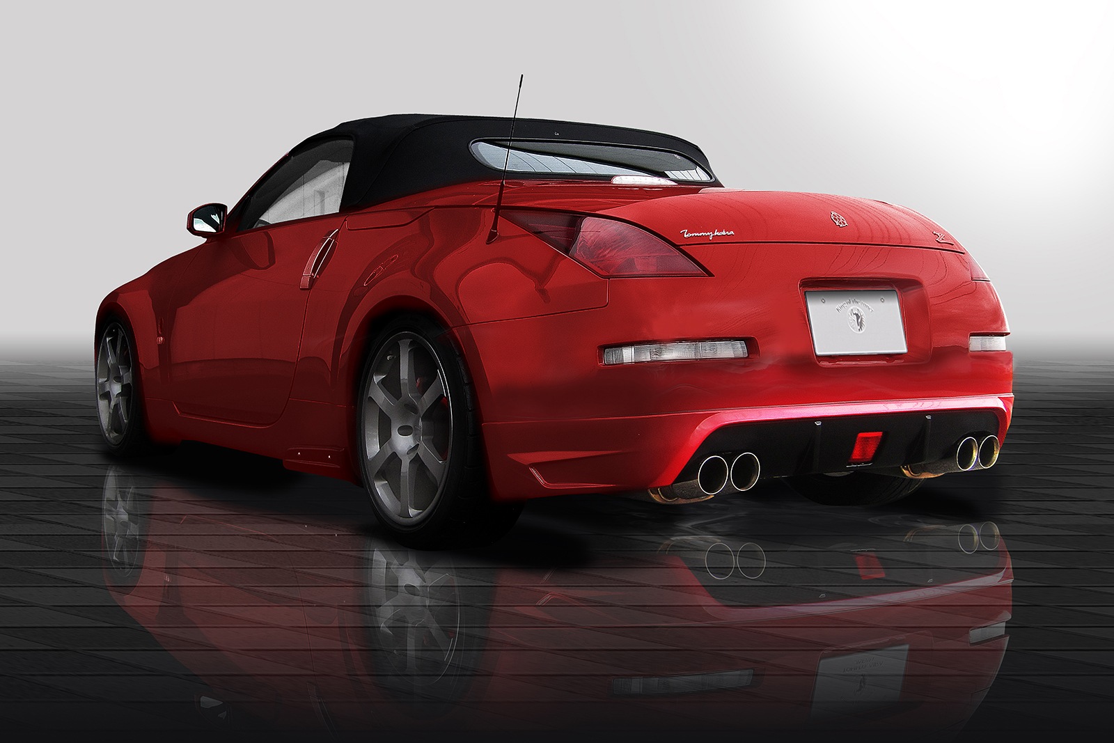 リアアンダースポイラー　FAIRLADY Z Z33　*FRP