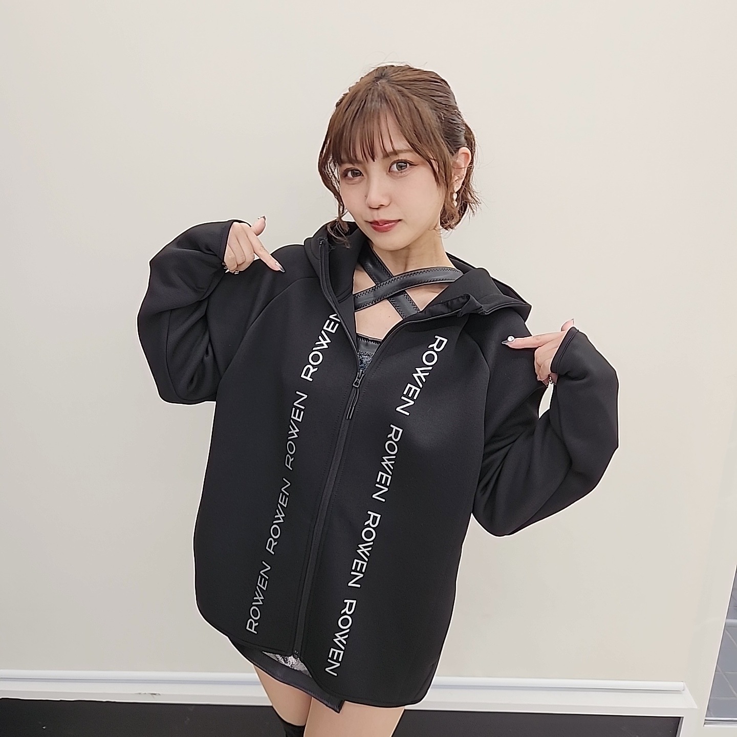コーポレート　プルジップパーカー