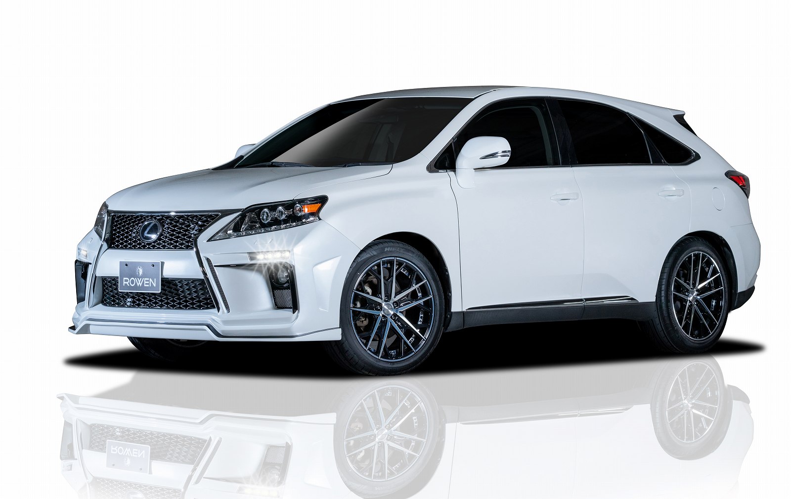 RX450ｈ 後期　フロントバンパーwith LED SPOT LAMP 塗装済【BF】