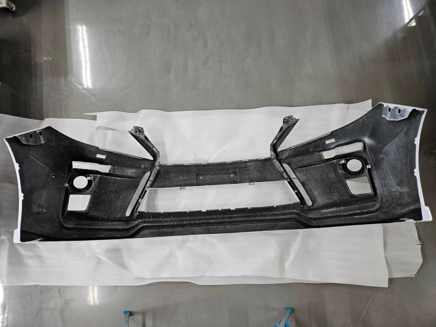 RX450ｈ 後期　フロントバンパーwith LED SPOT LAMP 塗装済【BF】