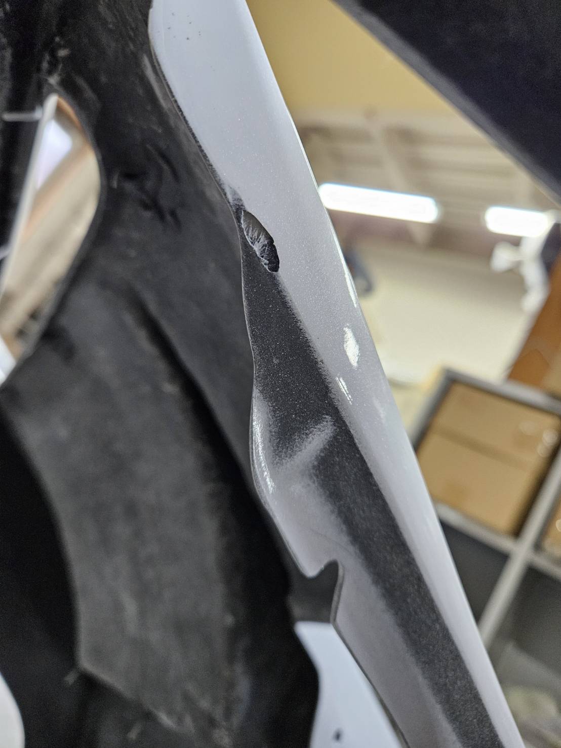 RX450ｈ 後期　フロントバンパーwith LED SPOT LAMP 塗装済【BF】