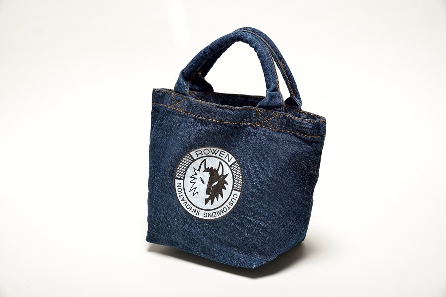 ウォッシュドデニムトートバック
