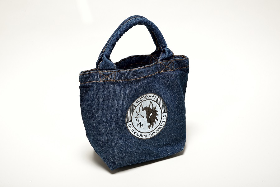 ウォッシュドデニムトートバック