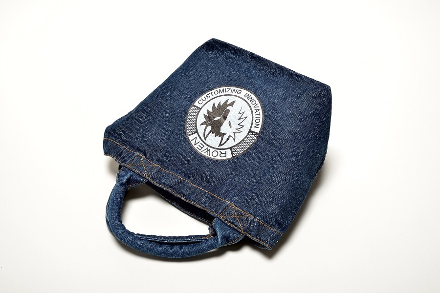 ウォッシュドデニムトートバック