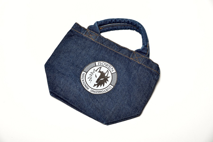 ウォッシュドデニムトートバック