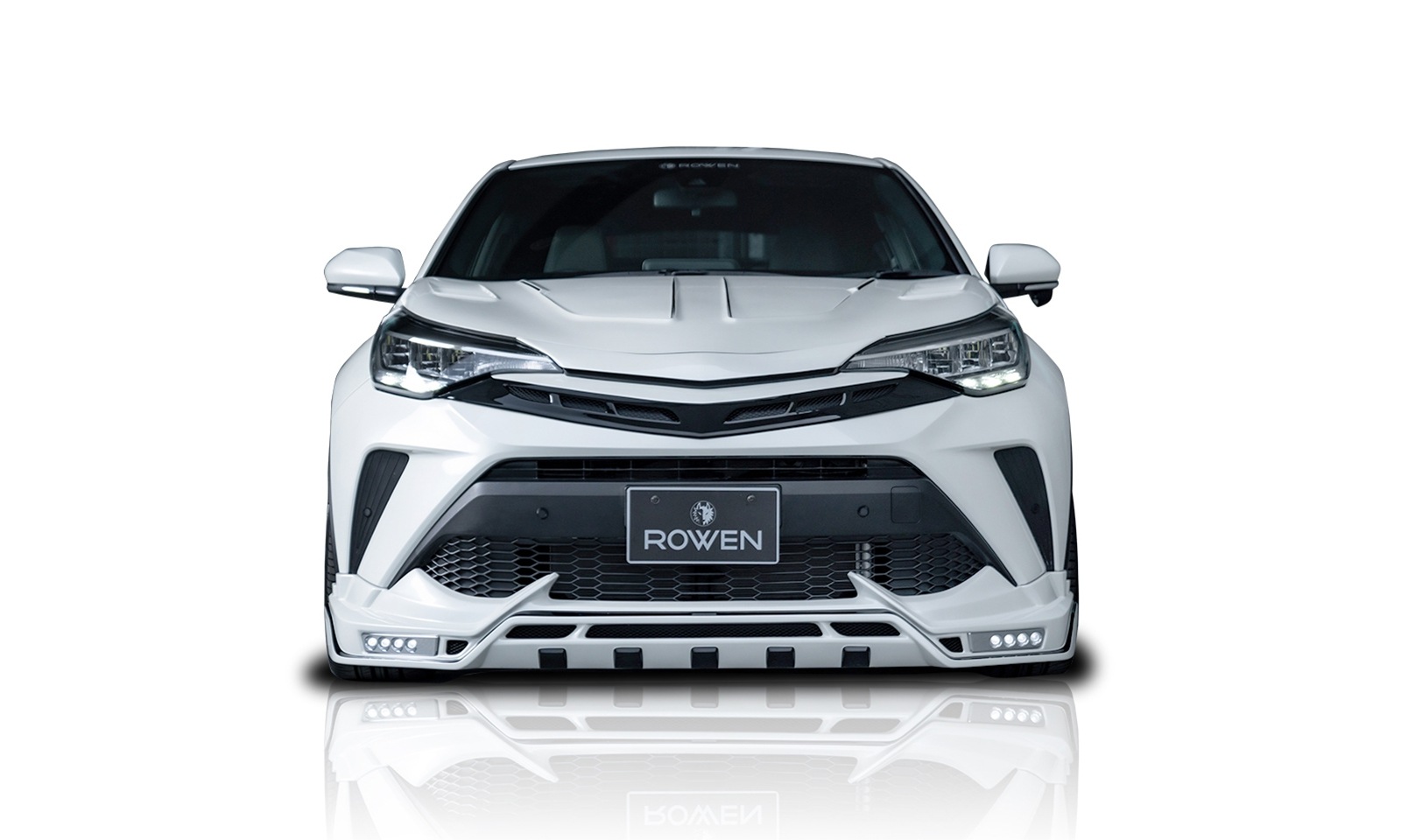 フロントスポイラー*LEDランプ C-HR 後期 MODEL *FRP