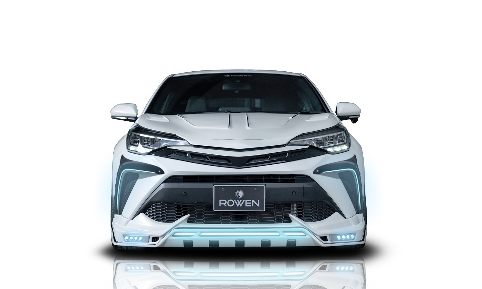 フロントスポイラー*LEDランプ C-HR 後期 MODEL *FRP