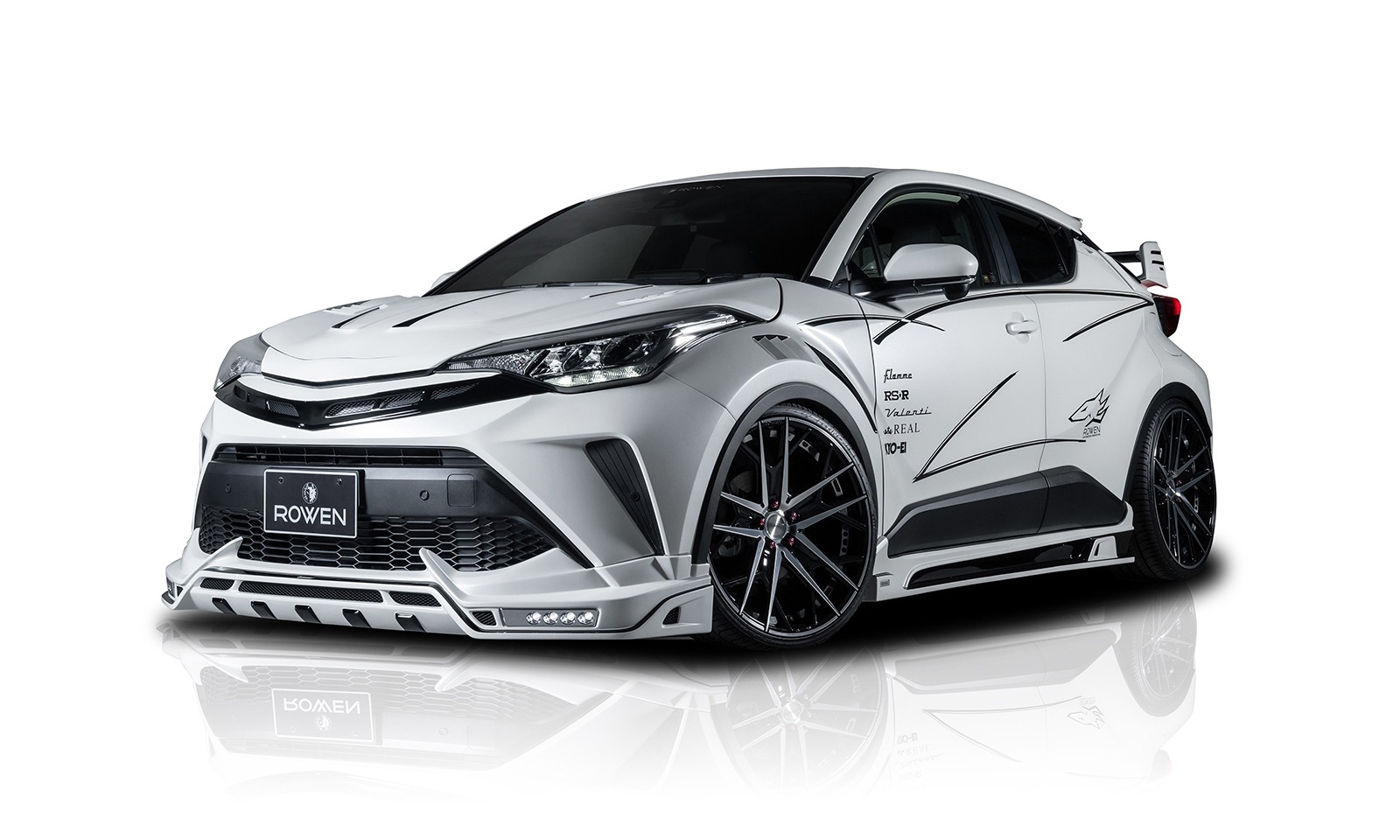 フロントスポイラー*LEDランプ C-HR 後期 MODEL *FRP