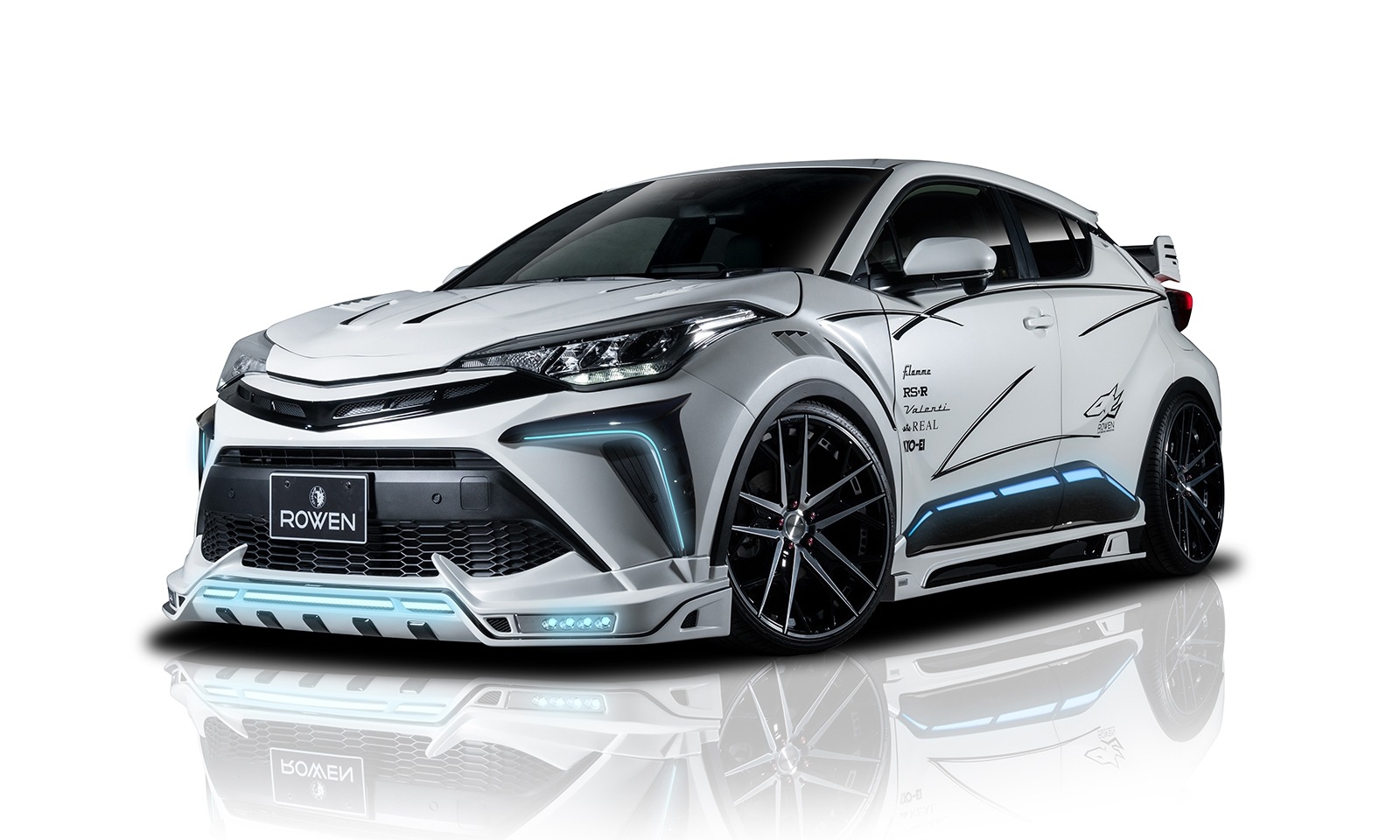 フロントスポイラー*LEDランプ C-HR 後期 MODEL *FRP