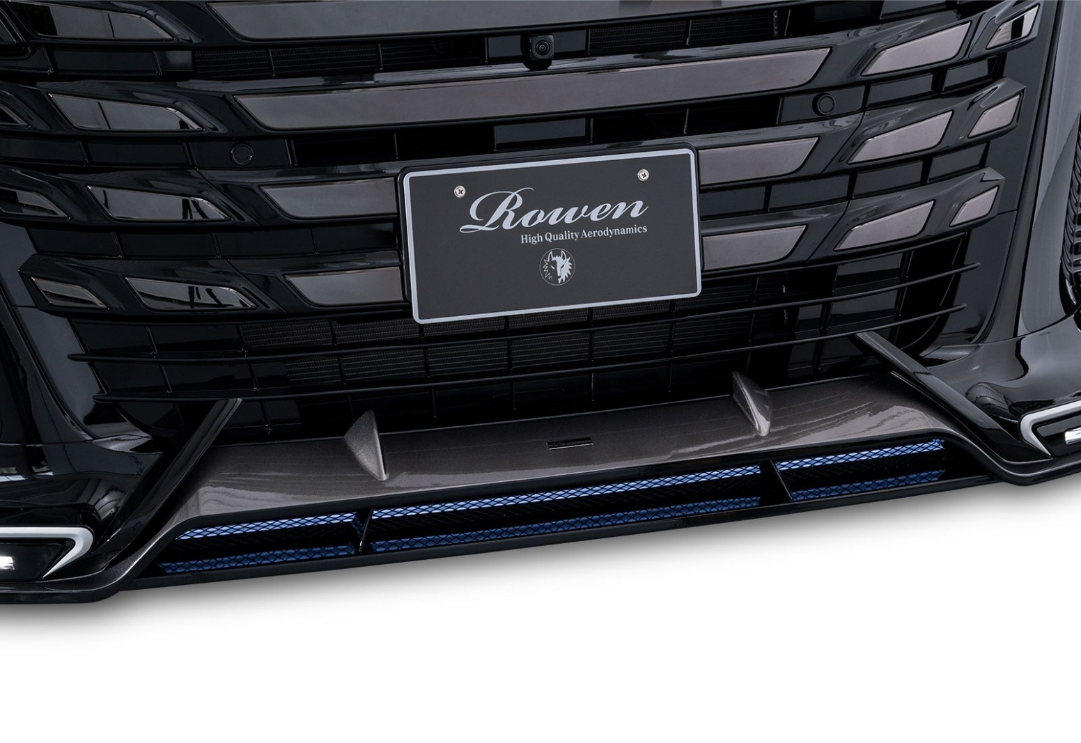 フロントスポイラー*LEDブレイド/メッキパーツ付属 40VELLFIRE *Dry FRP