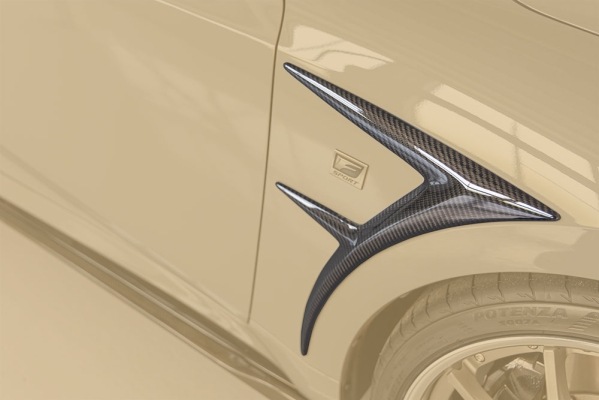 フロントフェンダーエクステンション	 IS F-SPORT 後期 *Carbon