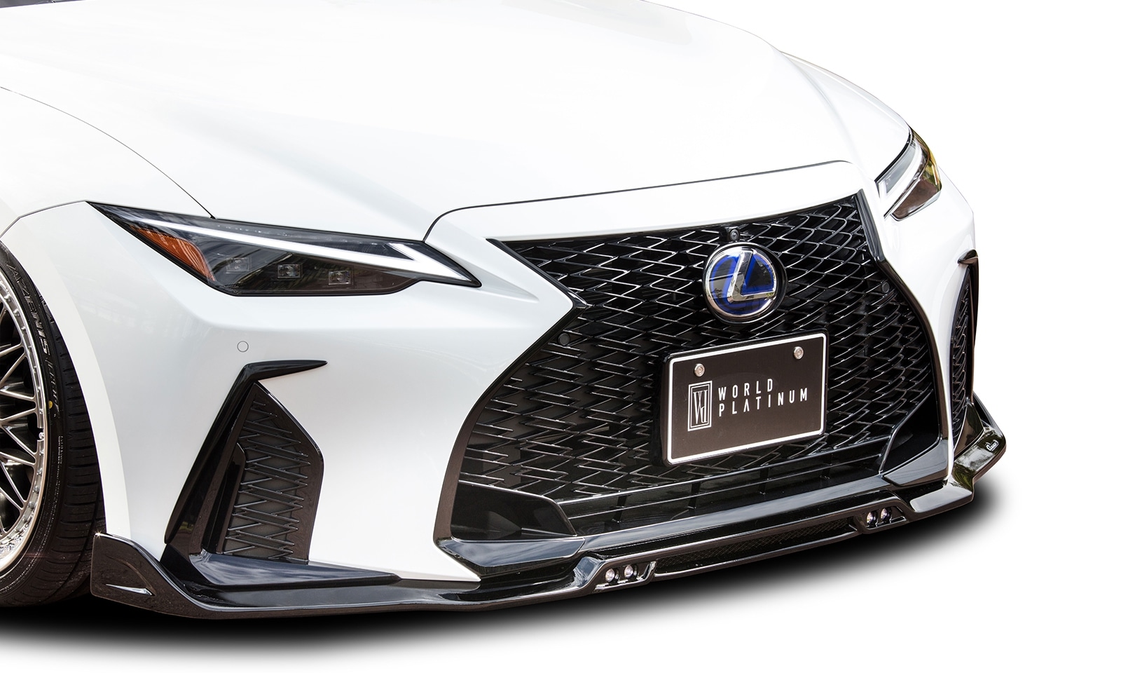 レクサス　is 現行仕様　Fスポーツ仕様　フロントバンパー フロントバンパーエクステンション IS F-SPORT 後期 *Carbon