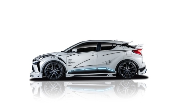 サイドパネル*LEDイルミネーション C-HR 前期/後期 MODEL *FRP