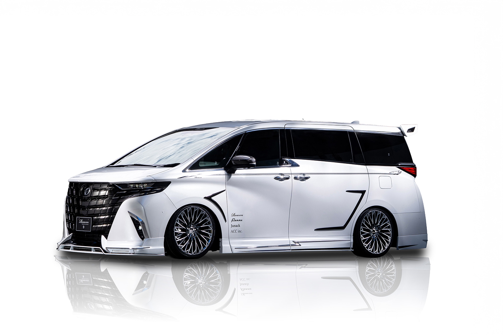 フロントスポイラー*LEDブレイド/メッキパーツ付属 40ALPHARD *PP