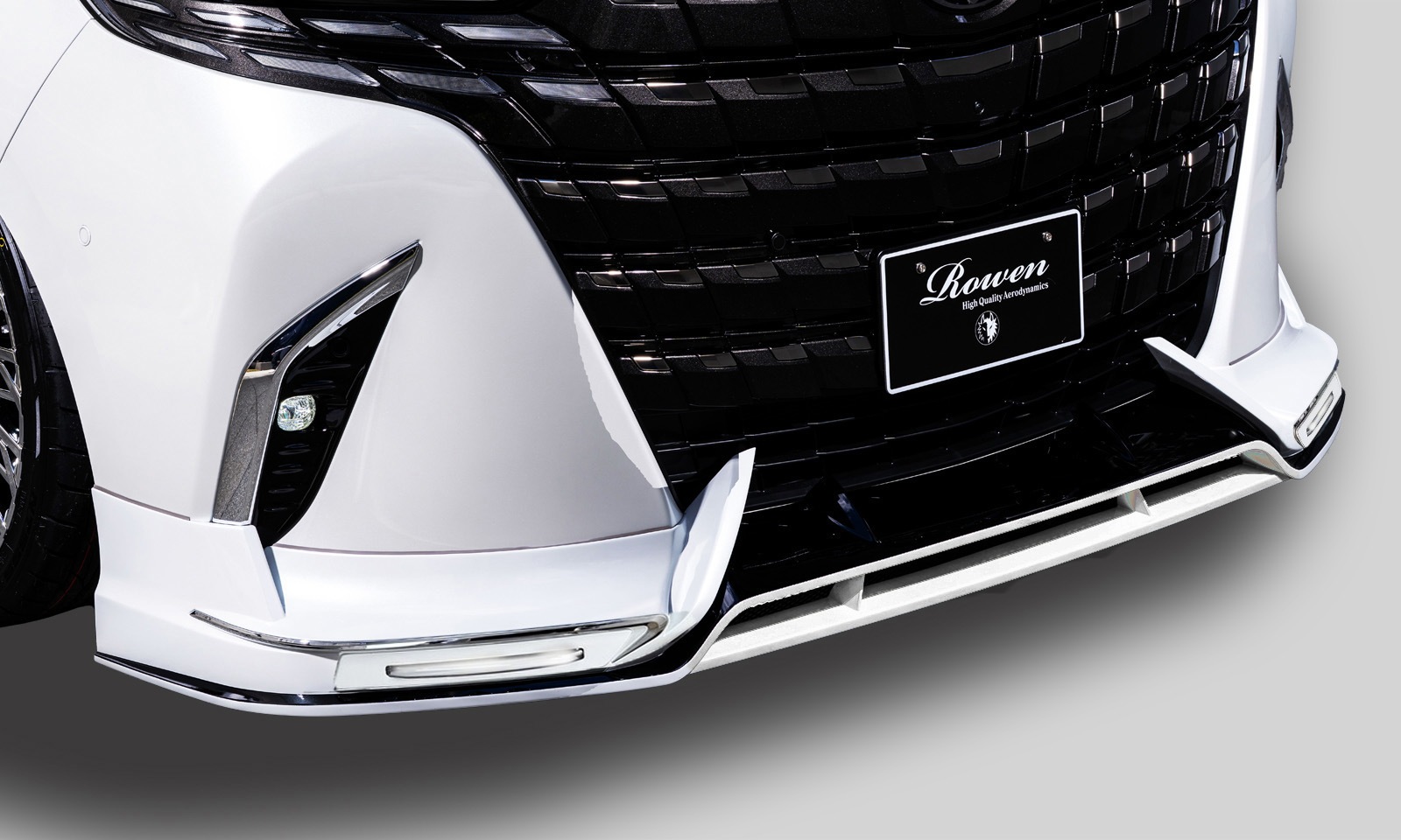 フロントスポイラー*LEDブレイド/メッキパーツ付属 40ALPHARD *PP