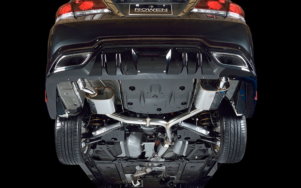 PREMIUM01S リアマフラー *3.5L 210 CROWN ATHLETE 前期/後期