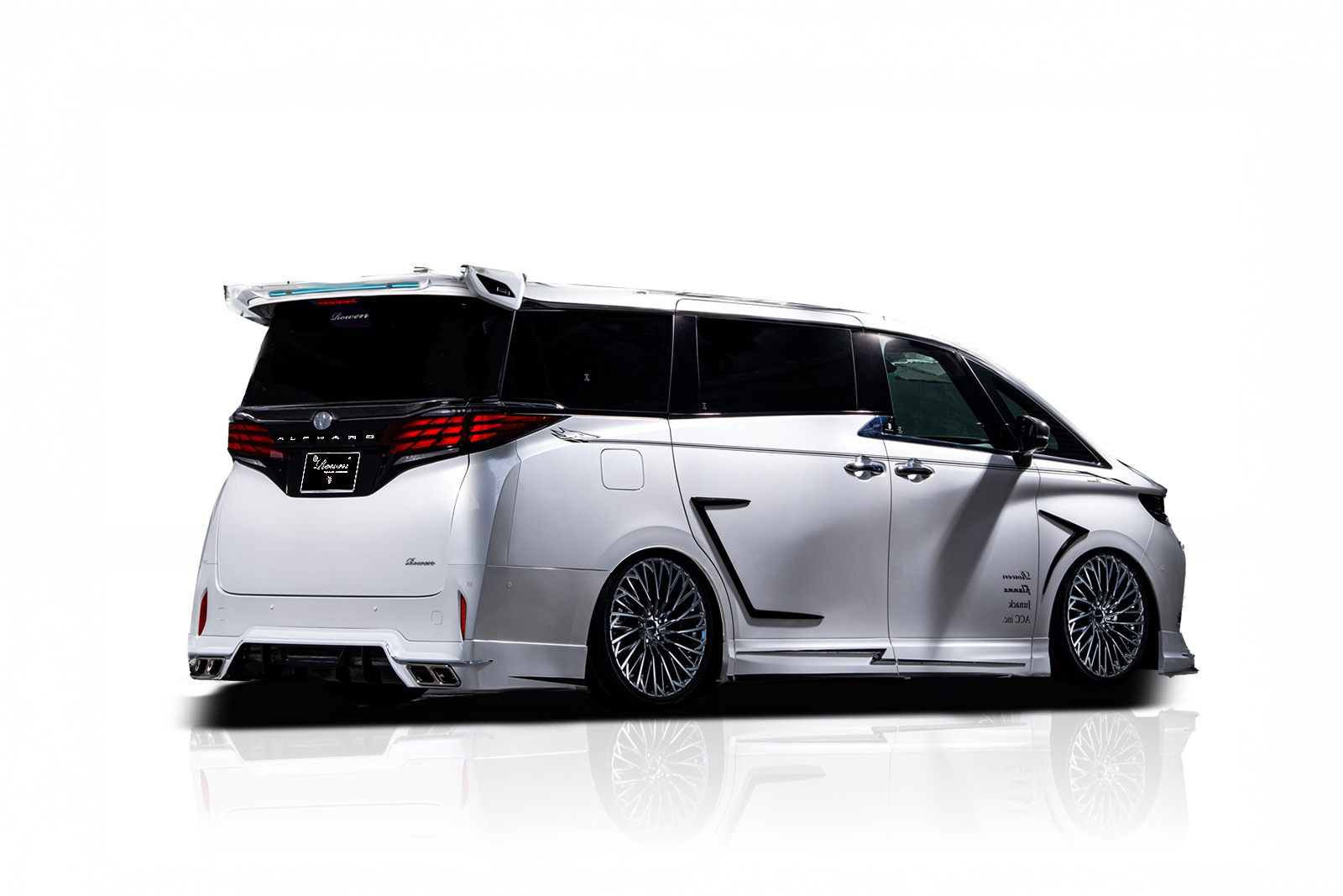 リアアンダースポイラー *マフラーTips/メッキパーツ付属 40ALPHARD *PP