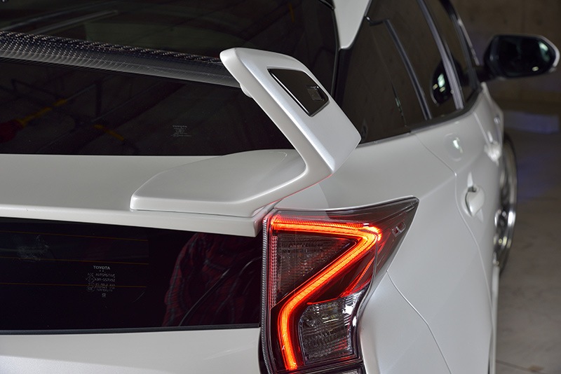 リアウイング*5PCS 50 PRIUS 前期 / 後期 *FRP+CARBON