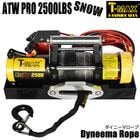 T-MAX �ݡ����֥� ��ư������� 12V 2500LBS ATWPRO SNOW �����ˡ��ޥ����׻���