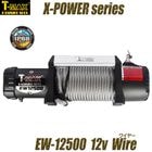 T-MAX ��ư������� 12V 12500LBS X-Power TMAX �ƥ����ޥå��� �ϥ�ޡ��ޥå���