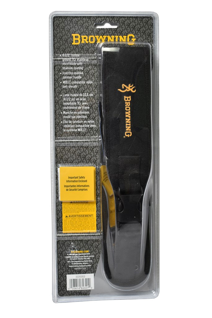 ֥˥ 0353 󥰥ϥ եåɥ֥졼ɡBrowning 0353 Long Haul Fixed Blade