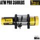 T-MAX ��ư������� 12V 3500LBS ATWPRO �磻�䡼����