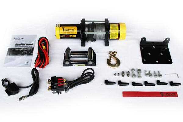 T-MAX ��ư������� 12V 3500LBS ATWPRO �磻�䡼���� �ϥ�ɥ��⥳�󥿥���