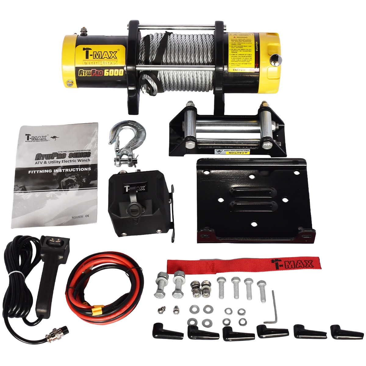 T-MAX ��ư������� 12V 6000LBS ATWPRO �磻�䡼����