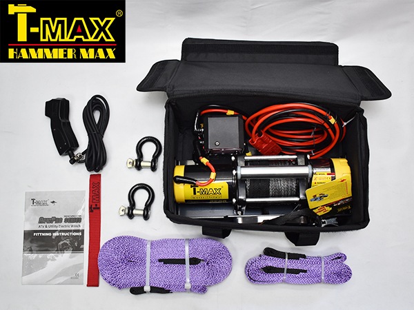ͽT-MAX ݡ֥ ư 12V 2500LBS ATWPRO SNOW ˡޥ׻