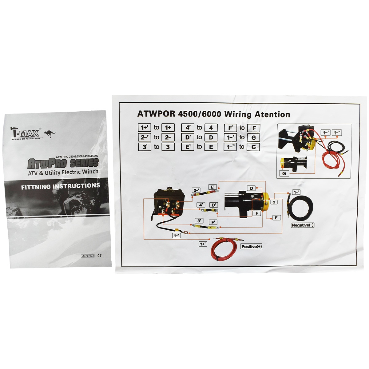 T-MAX ��ư������� 12V 4500LBS ATWPRO �磻�䡼����