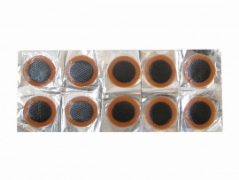自転車　補修　パンク　修理コールドパッチ S 10枚入