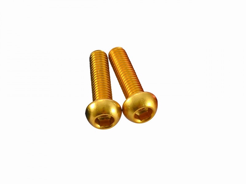 ��ž�� ����ߥܥ�ȥ��å� M5X18mm GOLD