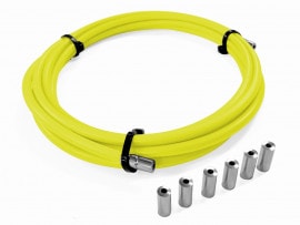 自転車 カラーシフトアウター2M YELLOW