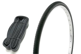 自転車 タイヤ チューブ セット 24×1 3/8 26×1 3/8 27×1 3/8 WO
