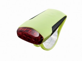 自転車 ライト GUEE ４ＬＥＤリアフラッシャー グリーン 緑