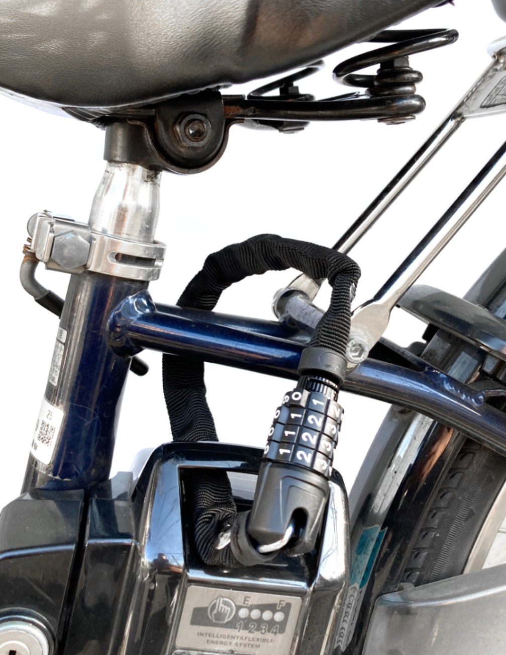 バッテリー 盗難 防止 バッテリーロック 自転車 ダイヤルロック