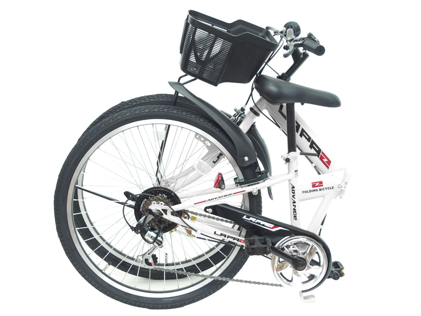 チャリンクス 24インチ 子供用自転車 ラパス 折りたたみ自転車 LED