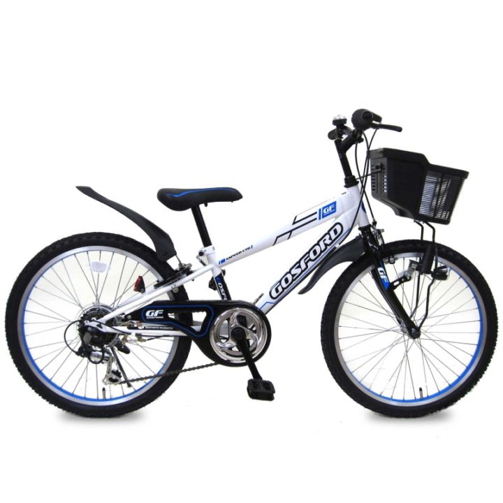 子供用自転車　22インチ　GOSFORD ジュニア　キッズ　ホワイト　奈良県 ゴスフォード（ジュニア自転車）｜製品ページ