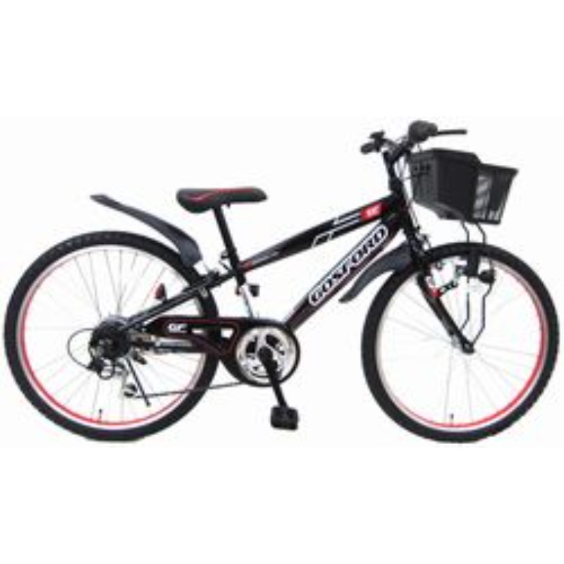 リサイクルショップどりーむ鹿大前店NO,620　自転車24インチ！子供用自転車！　ブラック！　カゴあり　ギヤ無し　サドル上下可　　ライト無し　 24インチ 身長125～140cm 子供用自転車 ブラック マトリックス