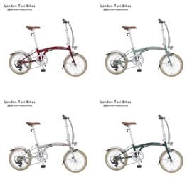 London Taxi FDB16(Chromoly) ブリティッシュグリーン ウォームグレー ジェイドグリーン レッド 通勤通学 オシャレ サイクリング 公園 小径車 お買い物 ポタリング|自転車本