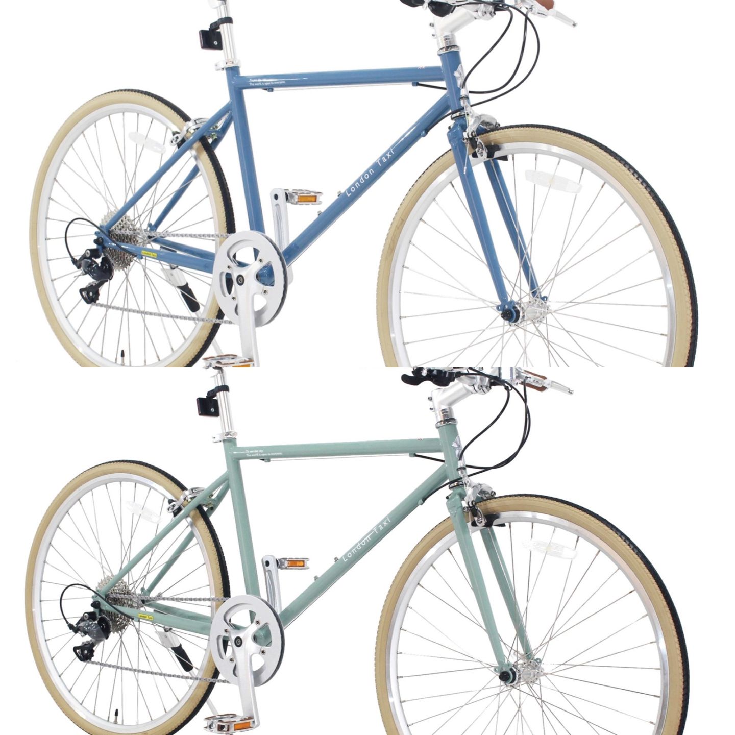 ロンドンタクシー】 London Taxi Chromoly 26 (450) クロモリ ブルー
