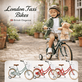 �Ҷ���ž�� 18����� �ڥ���ɥ󥿥������� London Taxi Kids 18K �֥�ƥ��å��奰�꡼�� �������ɥ��꡼�� ��å� ���ձ� �ݰ�� ���Ƥμ�ž�� 4�� 5�� 6�� ���פʥ磻�䡼�ե���ȥХ����å� ����� �٥� ���������餫���ɥ� 